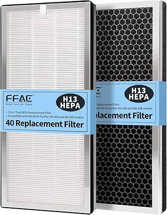 MA-40 Replacement Filter Compatible with MA-40 Air Purifiers