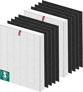 APPLIANCEMATES C545 Replacement Filter S for Winix C545 Air Purifier, 2 Set