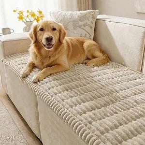 SureFit Couch Covers for Dogs,Non-Slip Washable Pet Friendly Sofa Protector