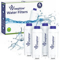 Weeplow 4-Pack DLSC002 Water Filter for De'Longhi Magnifica Dinamica