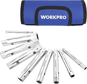 WORKPRO 9-Piece Shower Valve Socket Wrench Set with Bar Handle