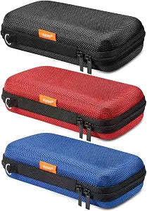 Hard EVA Protective Case, Portable Storage Bag with Mesh Pocket