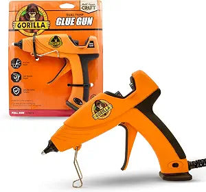 Gorilla Dual Temp Full Size Hot Glue Gun, Precision Nozzle