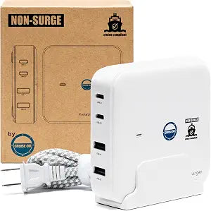 Cruise On Cruise Approved Power Strip, 3.8ft Cord [2 USB, 2 USB-C]