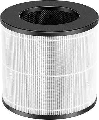 Purivortex AC300 & AC300 Pro Standard Replacement Filter, 3-in-1 HEPA with Activated Carbon, White