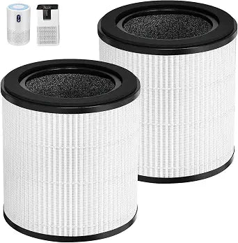 B-D02L Replacement Filter for MOOKA VEWIOR KOIOS Air Purifier, 2 Pack