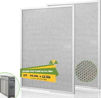 203368 Pre Filter for Honeywell F300 F50F Air Cleaner, 2 Pack, 16 x 12.5 in