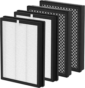 CAP-500FPK Replacement Filters for Cuisinart CAP-500 Air Purifier, 4 Pack