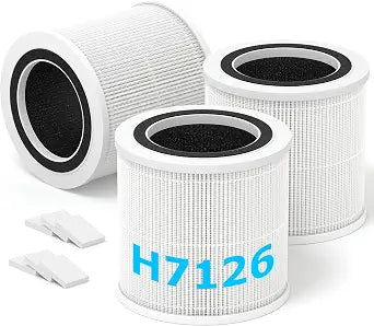 3 Pack H7126 Replacement Filter for GoveeLife H7126 Mini Air Purifier