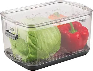 ProKeeper Produce Storage Container with Stay-Fresh Vent System  5.7 Quarts, Airtight for Fruits & Vegetables
