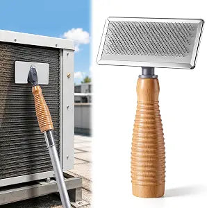 Enhon HVAC Coil Cleaner Brush for AC Evaporator & Condenser Coil Cleaning