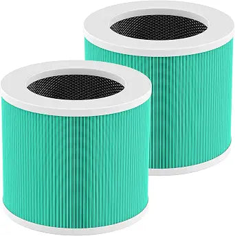 JORAIR 2 Pack HY1800 Replacement Filter For CHIVALZ/Honeyuan Air Purifier