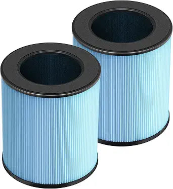 MK03 Air Filter Replacement for MK03 Air Purifier, 2 Pack, Blue