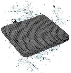 SPRING SEAON Shower Chair Cushion, Quick-Dry Gel Bath Seat Pad