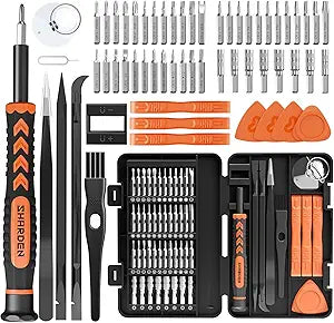 SHARDEN 59 in 1 Small Magnetic Precision Screwdriver Set With Case