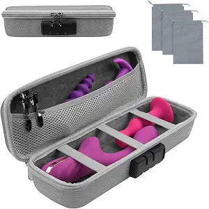 11.6 Discreet Toy Storage Bag Lockable Adult Game Toy Organizer Box Case