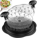 Chicken Shredder Tool Twist with Removable Inner Tray for Chicken Pork Beef