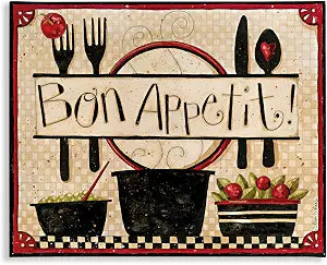 Stupell Industries 'Bon Appetit Vintage Kitchen'| Canvas Art