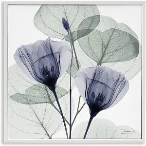 Contemporary Eucalyptus Herbs, 12 x 12 Inch Framed Gicle Print