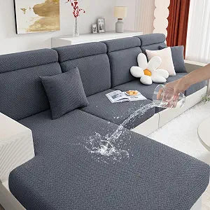 hyha Waterproof Couch Cushion Covers, Anti Slip Sofa Slipcovers for Pets