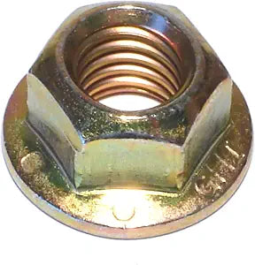 Hard-to-Find Fastener 014973271831 Grade 8 Coarse Hex Flange Nuts, 1/2-13, Piece-8, Yellow