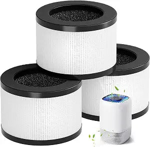 3 Pack DH-JH12 Replacement Filter for VOOPNU DH-JH12 TZ-K1 Air Purifier