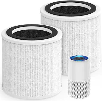 2 Packs AP103-A Replacement Filter Compatible with AromaRoom AP103-A, AP103 Air Cleaner Purifier, 3-in-1 filter of H13 True HEPA, Activated Carbon Filter and Fine Mesh Nylon Pre-filter