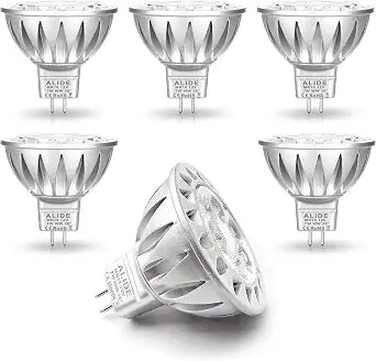 ALIDE MR16 GU5.3 Led Bulb 7W 12v Low Voltage Replace 50W 75W Halogen 2700k
