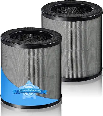 2 Pack Airmega 50 Filter Replacement for Coway Airmega 50 Air Purifier