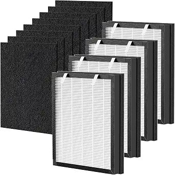 P358 Replacement Filters Compatible with HEAPETS P358 Pet Air Purifier