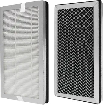 2 Pack MA Series 15 Replacement Filter Compatible with MA Series 15 Air Purifier, 3-in-1 True HEPA H13 Filtration, Composed of Fine Pre-Filter, H13 True HEPA, Activated Carbon Filter