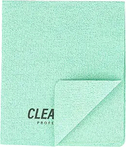 Restaurantware Green Microfiber Cleaning Drying Cloth, 13 x 15 in, 5 Pack