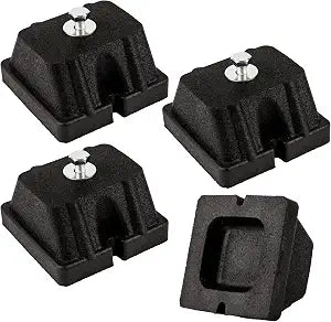Floor Mounting Base Kit 4 Pack Rubber Mini Split Pad
