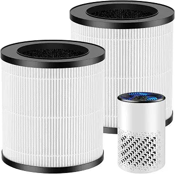 2 Pack KJ067L Air Filter Replacements for MOOKA KJ067L Air Purifier