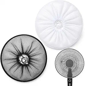 2 Pack Pedestal Fan Safety Protection Cover, 16'' Oscillating Stand Fan Guard Dust Cover Kid Children Baby Finger Protect Fans Net Guard Washable Fans Dustproof Covers Perfect for Parents of Toddlers
