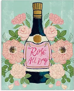 Stupell Industries 'Rose All Day Pink Florals'| Canvas Art