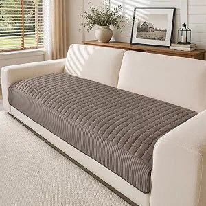 OHSIO Soft Plush Couch Cover for Sofa, Washable Milk Velvet Sofa Slipcover