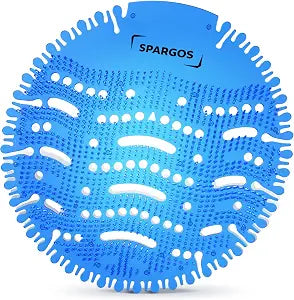 Spargos Urinal Screen Deodorizer, 24 Pack Ocean Breeze Cakes