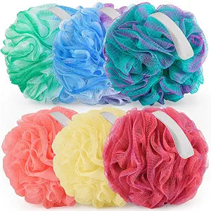 6Pack 100g XXL Large Loofah,Bath Sponge