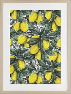 'Under The Lemon Tree'| Framed Print Under Glass
