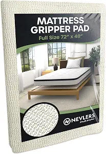 Nevlers Full Size 72" x 48" Open-Weave Mattress Slide Stopper Pad