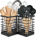 Suli Extra Large Countertop Utensil Holder for Kitchen Counter,Fit Corner