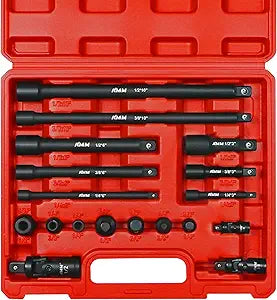 AMM 18PCS Impact Socket Adapter Set