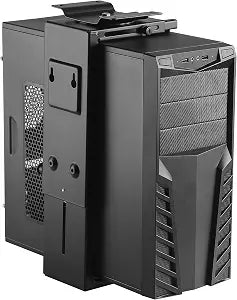 HumanCentric Adjustable Under Desk Computer Mount & Wall Mount, CPU Holder