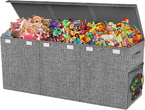 Extra Large Toy Box with Lids, Large Storage Chest Organizer, 40"x14"x16"