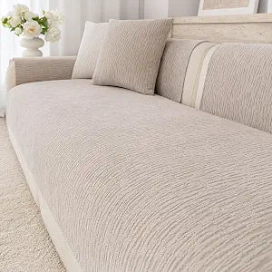 Waterproof Couch Cover for Dogs,Nonslip Sofa Cover for L Shaped Sofa,Washable Furniture Protector Pet Friendly(Coffee,28"x28")