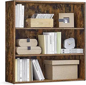 VASAGLE 3-Tier Bookshelf, Storage Organizer, 31.5 x 9.5 x 32 Inches