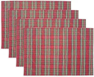 Lenox Holiday Nouveau Dazzle Placemats, Set of 4, Multicolor, 13" W x 19" L