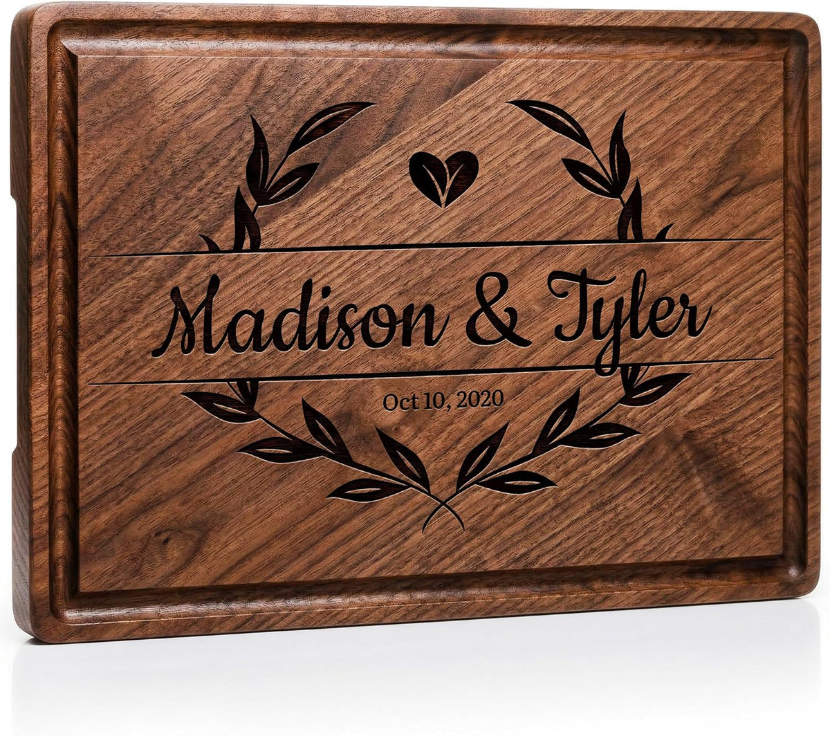 ArtPix Personalized Cutting Board - Custom Engraved Wedding Gift Wood