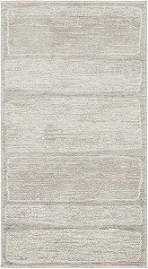 SAFAVIEH Accent Rug 2'2"x4' - Northport Collection - Modern Design, Ivory & Grey, Non-Shedding & Easy Cleaning, Ideal for Front Door, Kitchen, Foyer, Entryway, Bedside (NTP428A)